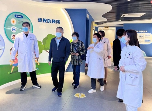 【新闻】中国乡村发展志愿服务促进会来我院开展“光明扶贫工程”白内障项目工作调研